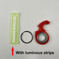 Juguete Antiestrés Spinner Llavero Metálico Idget Juguete Para Niños Anillo Giratorio Para Dedos Alivio Del Estrés Y Boredom Regalo De Fiesta - details 8