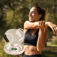 Musicall Auriculares Bluetooth 5.4 Deportivos OPEN EAR Cascos Colgante Ultra Ligeros, Pantalla LED de Batería, 40H - details 7