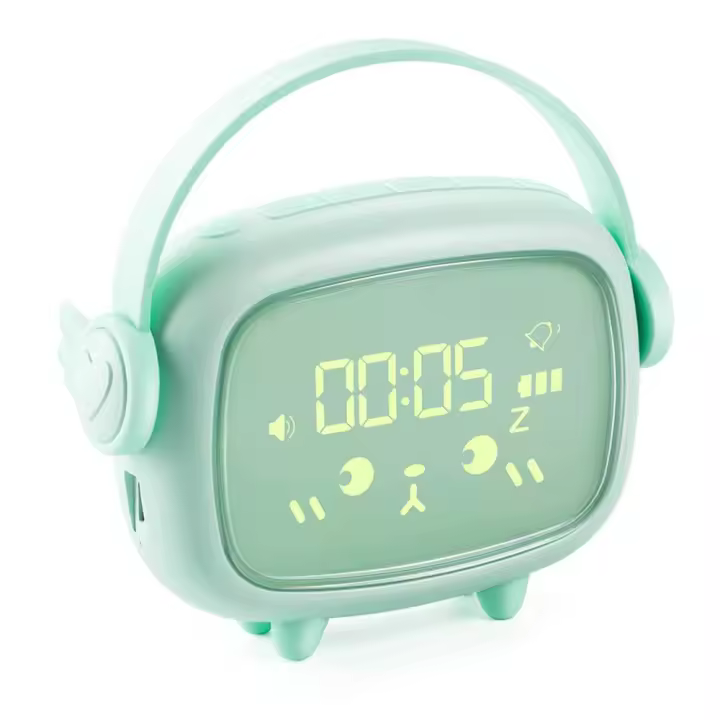 PORCHEDDU Despertador Infantil, musical, control por Voz, ajustable - 1