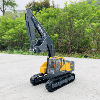 Modelo De Excavadora Volvo Bburago 1:50 En Metal Simulación Alta Para Colección Juguete Para Niños Y Novios Regalo Coche De Aleación Para Colección - details 4