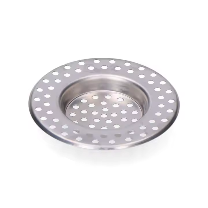 EDM Filtro de Rejilla de Fregadero 80x50mm Acero Inox. EDM - 01708 Filtros Accesorios y Complementos Fontanería y Griferia  Tapones Fontanería - 1
