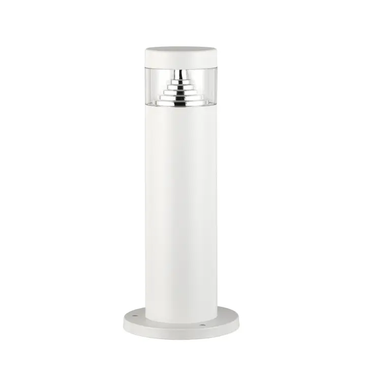 Ledkia Baliza Exterior LED 6W Superficie Pie 30cm Inti Inox Blanco - 1