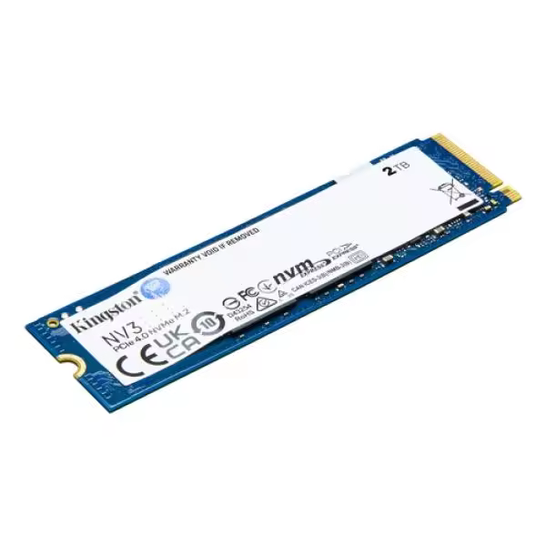 Kingston NV3S internal SSD 2TB nvme pcie 4.0 M.2 snv3s-2000g - 1