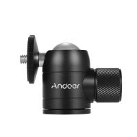Andoer Cabeza De Trípode Con Giro De 360 Grados Compatible Con Cámara DSLR Bastón Selfie Monopod Material De Aluminio - details 6