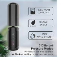 Black Wolf Ear Cleaner Fully automatic electric ear cleaner 2 nozzles to spray earwax accumulation smart ear cleaner - details 4