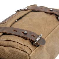 Bolsa De Silla Retro Para Motocicleta Impermeable Gran Capacidad Bolsas Lateral De Motocicleta Canvas Vintage Mochila De Motocicleta - details 8