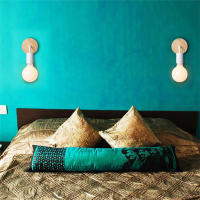 Lámpara De Pared De Madera E27 Soporte Vintage Para Iluminación Interior Decorativa Para Dormitorio Comedor Sala De Estar - details 7