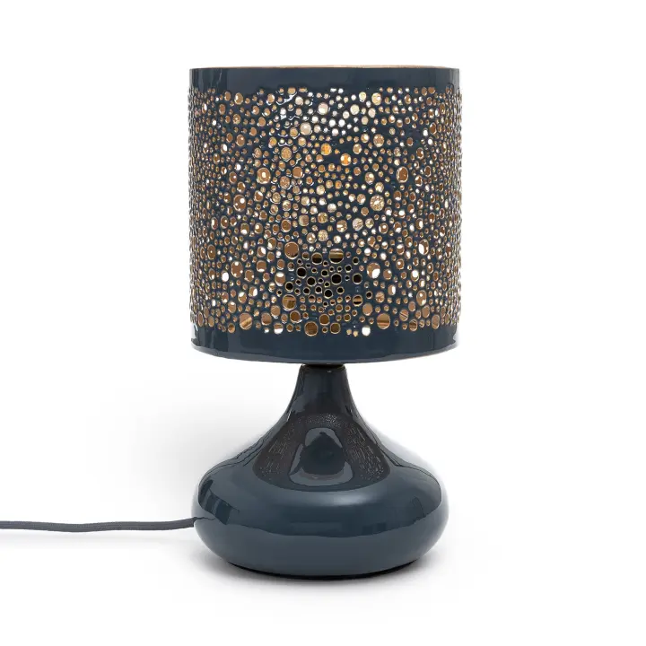 Ledkia Lámpara de Mesa Metal Harish Beige - 1