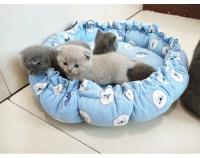 Cama De Mascota Dual Uso Ajustable Con Cordón Cómoda Y Cálida Para Gatos Y Perros Todas Las Estaciones Almohadilla De Mascota Para Pupusas - details 9