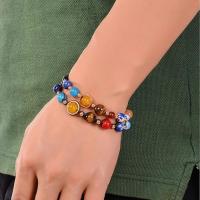 Pulsera Planeta Sistema Solar Universo Galaxia Pulsera Hecha A Mano Pulsera De Cuentas De Piedra Natural Cuerda Ajustable Regalos De Astronomía Brazalete - details 0