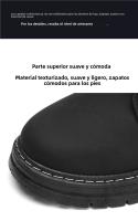 Botas De Moda Británica Para Hombre Casual Primavera Otoño Nueva Alta Suela Suave Antideslizante Outdoor Juvenil Amarillas - details 3