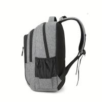 Mochila de gran capacidad para hombre y mujer, bolsa de ordenador para estudiantes, multibolsillo, resistente al agua y al desgaste, Chr - details 3