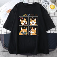Camiseta De Algodón Suave Y Transpirable Para Hombre De Drakeview Con Diseño Gráfico De Perro Afortunado En Cuatro Estados Diferentes Estilo Casual Para Uso Diario - details 21