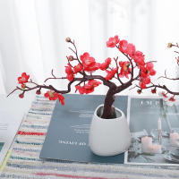 Arbusto De Cerezo Artificial En Vaso Silken Simulación Para Decoración De Hogar Y Oficina Ramas De Cerezo Para Bodas Y Decoración Del Hogar - details 0