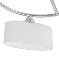 vidaXL Lámpara de techo pantalla cristal elipse 5 bombillas E14 200 W - details 3