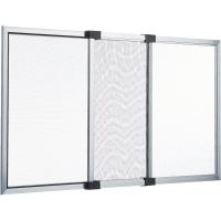 MAXHOME--Mosquitera extensible de aluminio blanco, Mosquitera fija extensible color blanco adaptable a ventanas, anti-insectos (mosquitos o moscas) - details 0