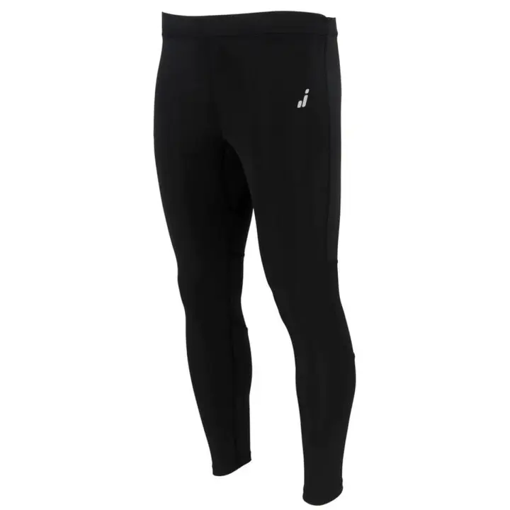 Pantalón Joluvi 236338001 en negro, talla grande para hombre, con tejido transpirable y ajuste ergonómico, ideal para deportes y uso cotidiano. - 1