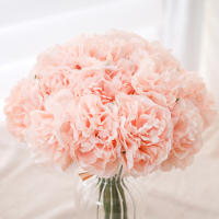 5PCS Flores Artificiales De Pekino Silken Para Decoración De Hogar Y Bodas Bouquet De Otoño Para Sala De Estar Arreglo De Navidad DIY - details 3