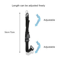 YOSOLO Gancho Ajustable Universal Para Asiento De Coche 1 Pieza Clip De Auto Soporte De Bolsa De Compras Para Cabeza Del Coche - details 3