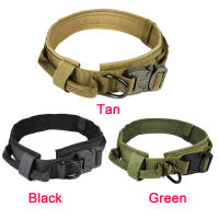 Collar para Perros Policía/Militar - Hebilla Cobra + Nylon Antifricción | Uso en Entrenamiento, Senderismo y Seguridad - details 3