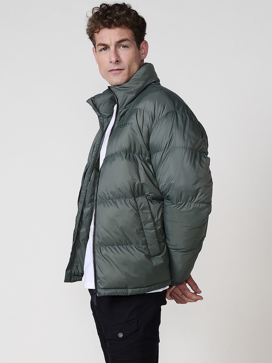 Koroshi Chaqueta cazadora acolchada tipo plumífero hombre