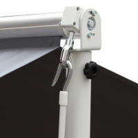 Outsunny Toldo de Pie Independiente 300x295x255 cm con Manivela Doble Cara Ángulo Ajustable Portátil Protección Solar para Jardín Terraza Patio Gris - details 3