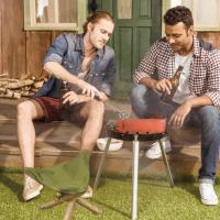Esterilla plegable, minitaburete para acampar, asiento para senderismo, picnic, asiento colgante, portátil, para acampar al Aire Libre, Silla de Pesca, ajustable, Ligera, para Actividades de camping. - details 0
