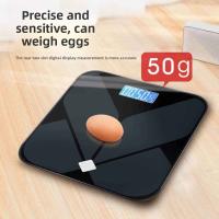 Báscula De Peso Electrónica Pequeña Y Bonita Para El Hogar Precisión Alta Para Adultos Medición Del Corpo Batería Recargable - details 1