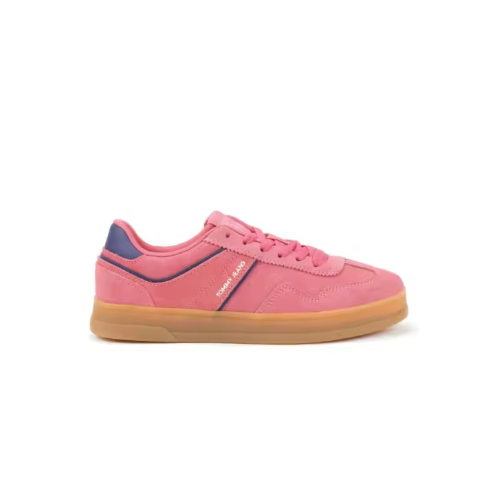 Zapatillas Tommy The Greenwich Suede Mujer Rosa - 1