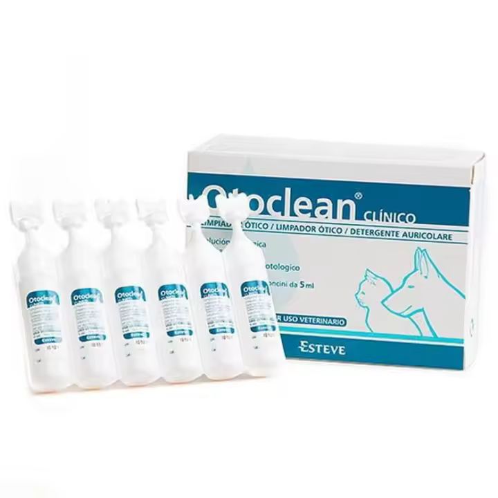 Otoclean Limpiador de Oídos 18 Monodósis 5 ml para perros y gatos. - 1