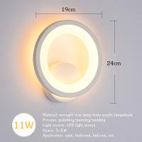 Lámpara De Pared Redonda Para Iluminación Europea Instalación En Pared Para Dormitorio Pasillo Sala De Estar Iluminación Diaria Sin Dispositivo Inteligente - details 0