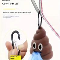 Dispensador De Bolsas De Basura Para Mascotas Forma De Hecho Creativo Portátil Con Clip Para Línea De Mascotas Al Aire Libre Y Viajes - details 9