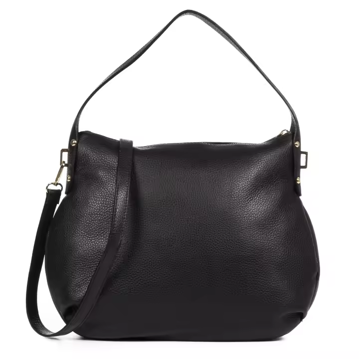 Firenze Artegiani. Acerenza Bolso de hombro Mujer.Piel auténtica Dollaro. Made in Italy. Vera Pelle Italiana. - 1