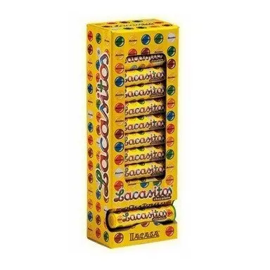 Lacasitos Marca La Casa -  36 Tubos Sin Gluten - 1