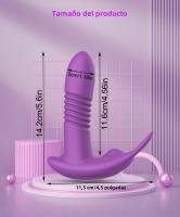 Vibrador Bluetooth APP Para Mujeres Estimulador De Clítoris Rotativo Telescópico Dildo Control Remoto G Spot Juguete Sexual Adulto Silicone Ajustable - details 0