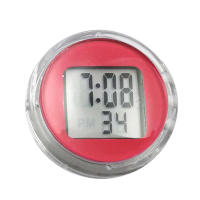 Reloj Digital Pequeño Y Resistente Al Agua Para Motocicleta Reloj De Pulsera Estilo Adhesivo Decorativo Para Coches Accesorios De Interiores - details 10