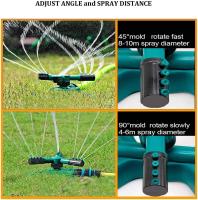 Aspersor de Jardín Automático, Riego de Césped y Jardín - 360 Grados - details 4