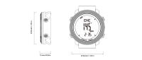 Reloj Deportivo Para Hombre North Edge Resistente Al Agua 50M LED Digital Con Compas Barometro De Altitud Y Medidor De Temperatura Y Presion - details 12
