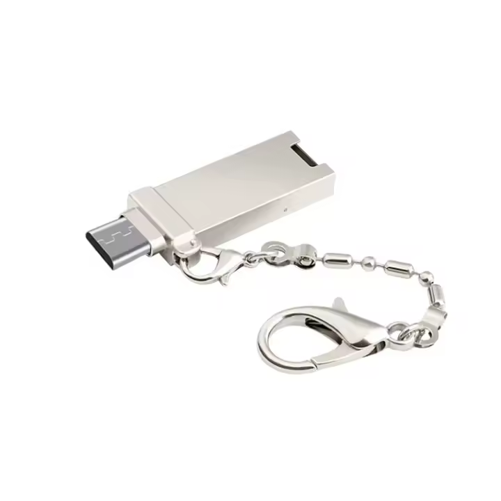Lector De Tarjetas De Memoria Micro SD/TF Tipo C Para MacBook O Smartphone Con Interfaz USB-C Lector Multifuncional De Tarjetas SD/TF/Micro SD Para Dispositivos Con USB-C - 1
