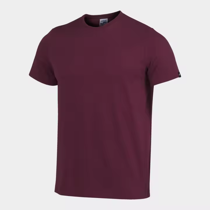 Camiseta M/C Básica Hombre Joma Desert 101739 Burdeos 671 Confortable - 1