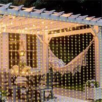 Luces De Cinta LED USB Para Cortina Con Control Remoto Decoración De Festival Para Pared Y Jardín Conectable Luz De Hada Para Dormitorio Y Exterior - details 3