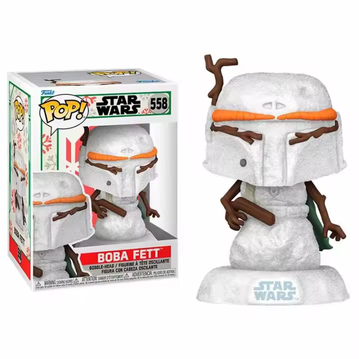 Funko Pop! Star Wars Holiday, Boba Fett (SNWMN) 558 - 1
