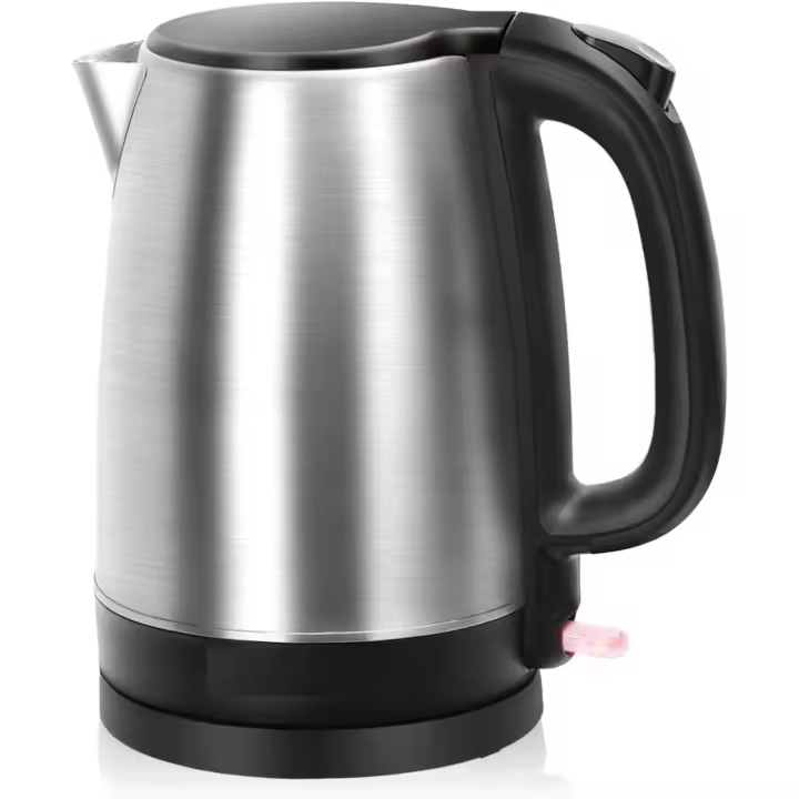 Hervidora Eléctrica de Agua 1,5L - Acero Inoxidable - 1500W - Seguridad - 1