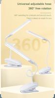 Lámpara De Lectura LED Doble Con Pinza Y Control Táctil Dimmer Protección Ocular Para Dormitorio Estudio Oficina - details 4
