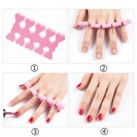 100/200pcs Separadores De Dedos Para Uñas Kit De Belleza Para Manicura Y Pedicura Espuma Suave Herramientas De Polvo UV Gel - details 3