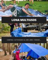 Lona Impermeable para Exterior, Multiusos, 3 x 4 m (Varios Tamaños), Esquinas Reforzadas, Color Azul - details 6