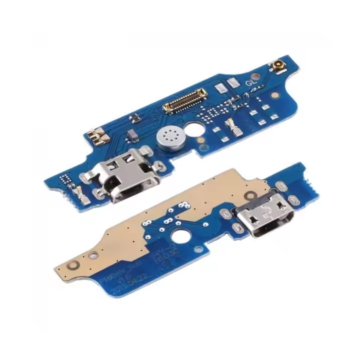 IMATICA LOS PALACIOS - Placa de Carga para Motorola Moto E6 Plus - Repuesto de Flex de Carga con Puerto de Micrófono y Conector - 1
