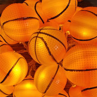 Cadena De Luces LED De Baloncesto Para Navidad Decoración De Jardín Y Fiesta De Año Nuevo Lámpara De Ambiente Para Habitación Color Calido Tamaño 1.5m10led 3m20led 6m40led - details 5