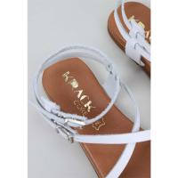 Krack Core BENAGIL Sandalia Plana Mujer Blanco - details 2