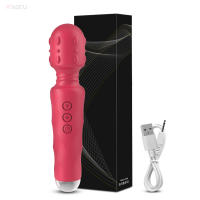 Varita Mágica AV Potente Para Mujer Estimulador De Punto G Y Clítoris Dildo Juguetes Sexuales Para Adultos Parejas Masturbador Masajeador Silicone 160G - details 9
